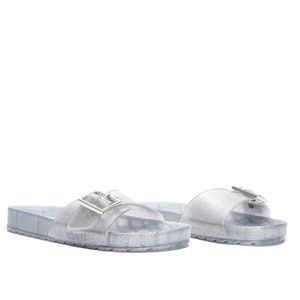 Schutz Glitter Jelly Slides